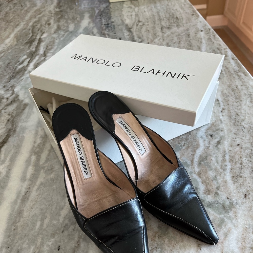 Manolo Blahnik slide